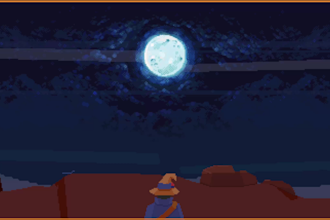 create a pixel art animated video for youtube or twitch