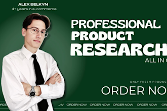 do dropshipping product research to find shopify winning products