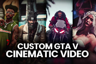 create a custom gta v cinematic video