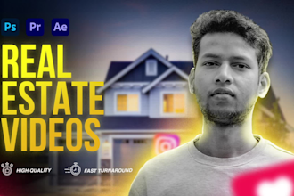 edit cinematic real estate videos and property promos
