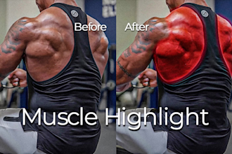 do muscle highlights for your gym workout