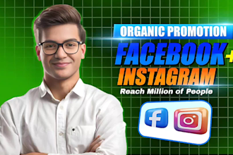 promote your facebook and ig post organic promotion to go viral