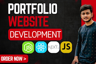 build your professional resume, portfolio website in react js