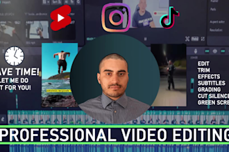 cut, edit, trim, jump cut, adjust your videos for instagram reels, tiktok