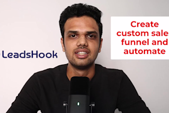 create and integrate leadshook surveys and automate sales funnel