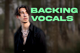 make professional sounding backing vocals