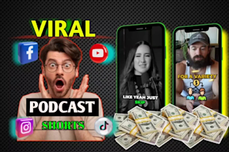 edit your podcast into engaging short clips