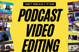 edit your zoom video and multi camera video into a podcast