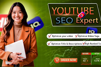 do best youtube video SEO expert optimization and channel growth manager