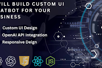 build custom UI chatbot for your business with openai api