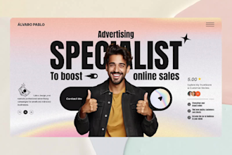 create professional resume cv wordpress website for you