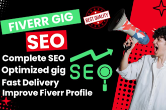 write complete gigs with SEO descriptions for fiverr profile