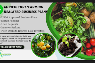write expert agriculture business plans that win investors and bank
