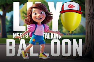 create ai animation video art with thumbnail, subtitles and captions