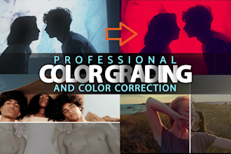 professionally color grade your video for a cinematic look