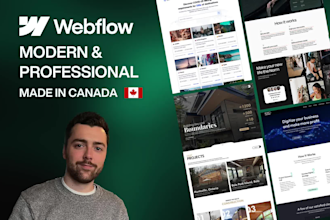 build a webflow website from figma or adobe xd