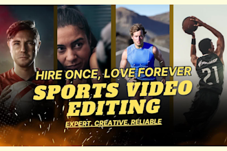 edit sports, workout, nba, ufc, NFL, boxing football highlight videos