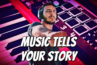 produce original catchy audio jingles and intros music for your brand