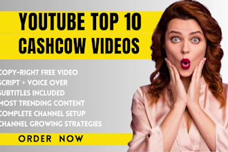 create cash cow viral youtube automation videos with channel setup