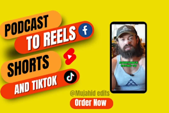 make podcast video clips for social media shorts