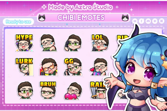 draw twitch emotes and sub badges for discord or stream