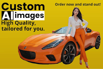 custom ai art and realistic ai images for your project
