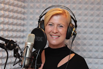 produce female danish, austrian, english, german voice over