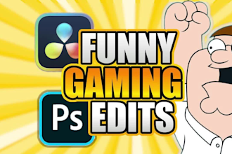professionally  editing  funny gaming video for youtube