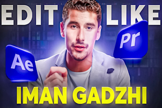 edit viral youtube videos like mrbeast, iman gadzhi, sidemen