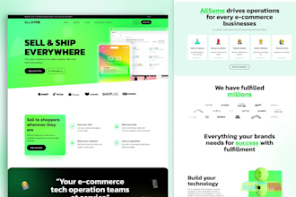 do figma UI UX design for websites and landing page