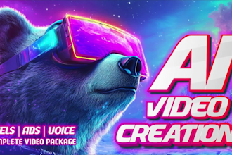 create ai generated reels with voice