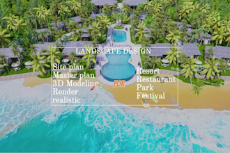 sustainable, luxury tropical resort design and planning