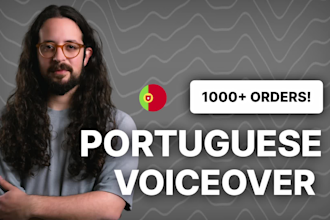 record european portuguese male voice over