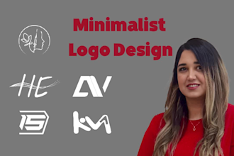 design a minimalist logo and full brand identity kit in 24hrs