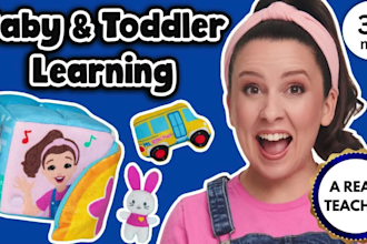 produce 2d animation, fast learning kids educational videos for youtube in 24hrs