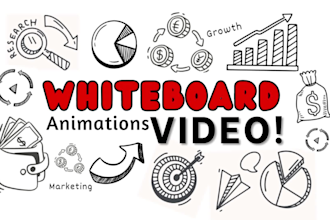 create 2d doodle whiteboard animations explainer video