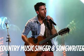 sing and record authentic country music song and vocals with nashville quality