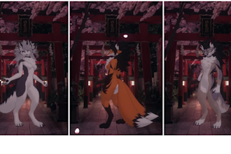 edit, retexture vrchat furry avatar, for quest, PC, vrm, booth avatar and upload
