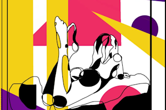 create an abstract illustration for you