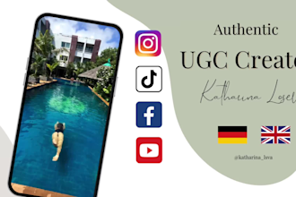 create authentic german ugc travel videos
