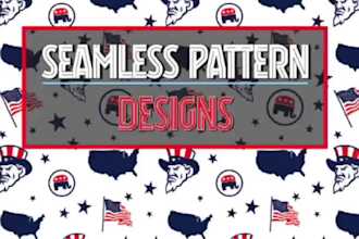 create high quality seamless patterns for clothing