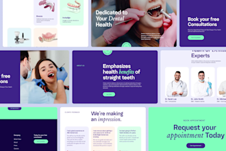 create a premium healthcare, dental, medical  website in 1 day