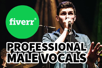 be your male singer and sing stunning vocals to your track