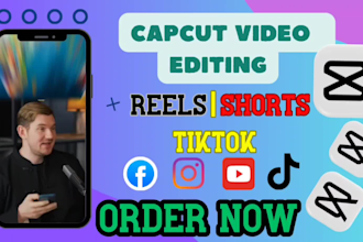 capcut video editing for podcast, instagram reels or shorts