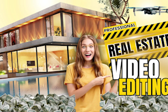 edit your real estate videos, reels, and drone videos