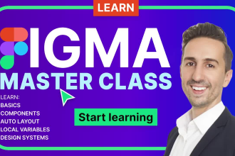 teach you figma from basic to advanced design skills learn