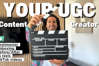 create ugc video content for tiktok, reels in spanish
