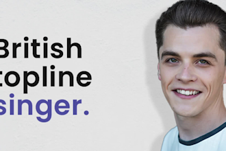 be your male british topline singer
