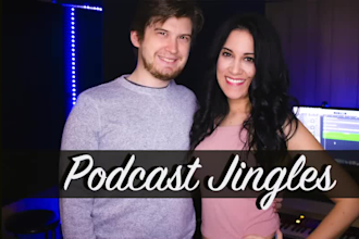 create a pro quality podcast intro or outro