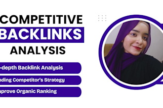 provide detailed SEO competitor analysis and backlink audit